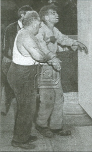 Victim of Hercules explosion Kenvil NJ 1940