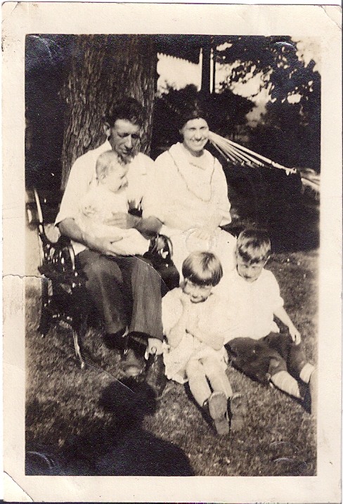 Harry Righter family, Succasunna, New Jersey